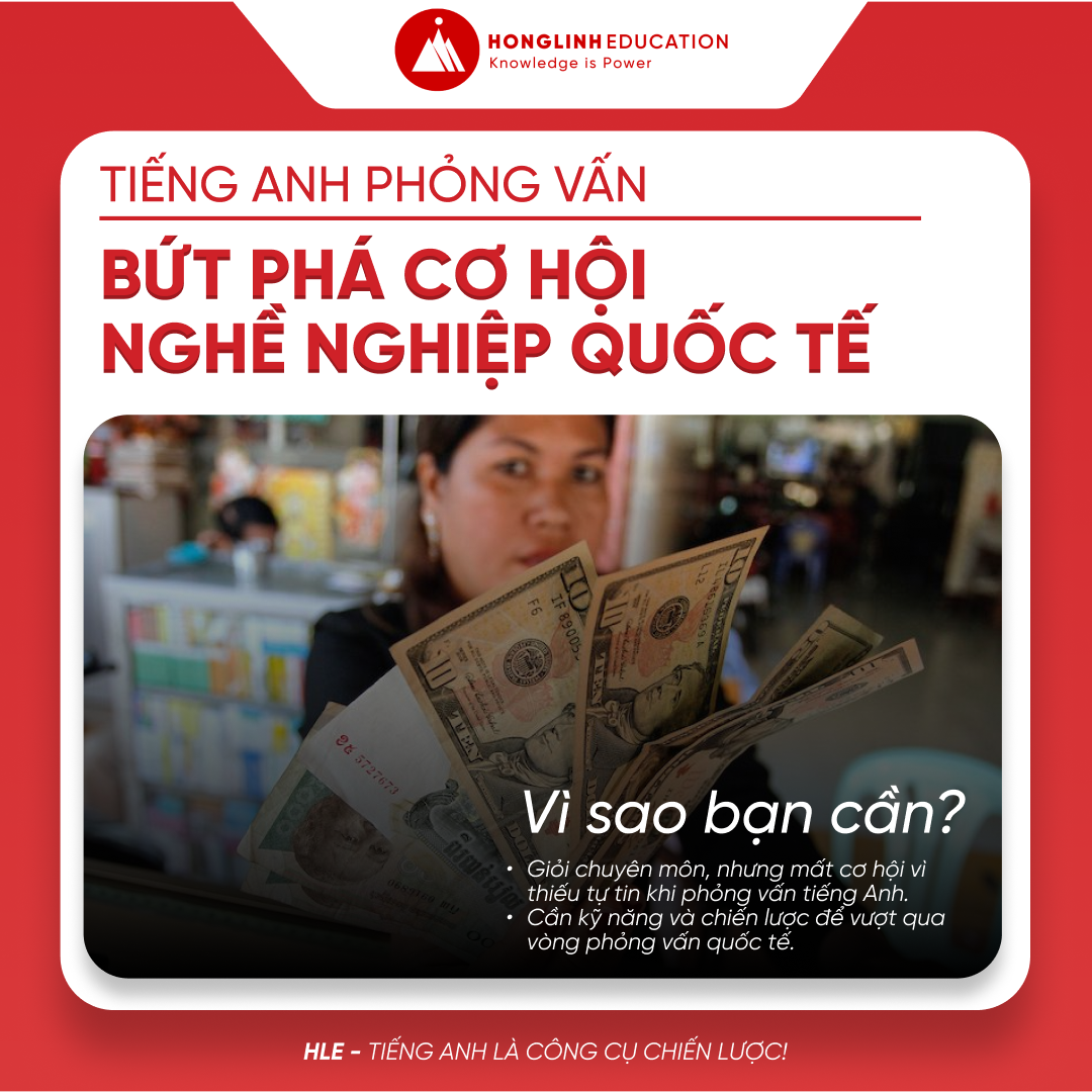 Hồng Lĩnh Education (HLE) thúc đẩy hội nhập quốc tế cho người lao động Việt khi cho ra mắt sản phẩm Tiếng Anh Phỏng Vấn